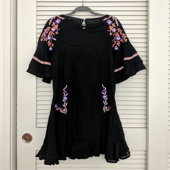 Free People floral embroidery dress - Picture 2 of 5
